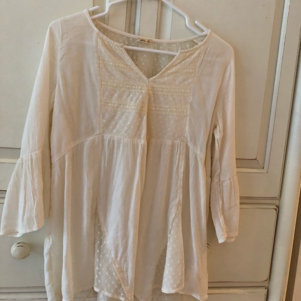 White Hollister Blouse